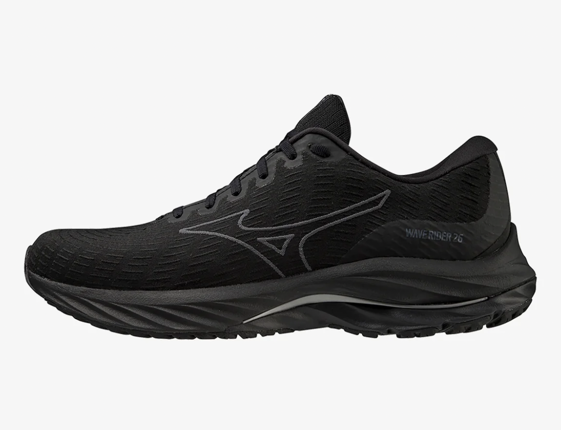 Mizuno Wave Rider Ssw Mens Black Ultimate Gray Black